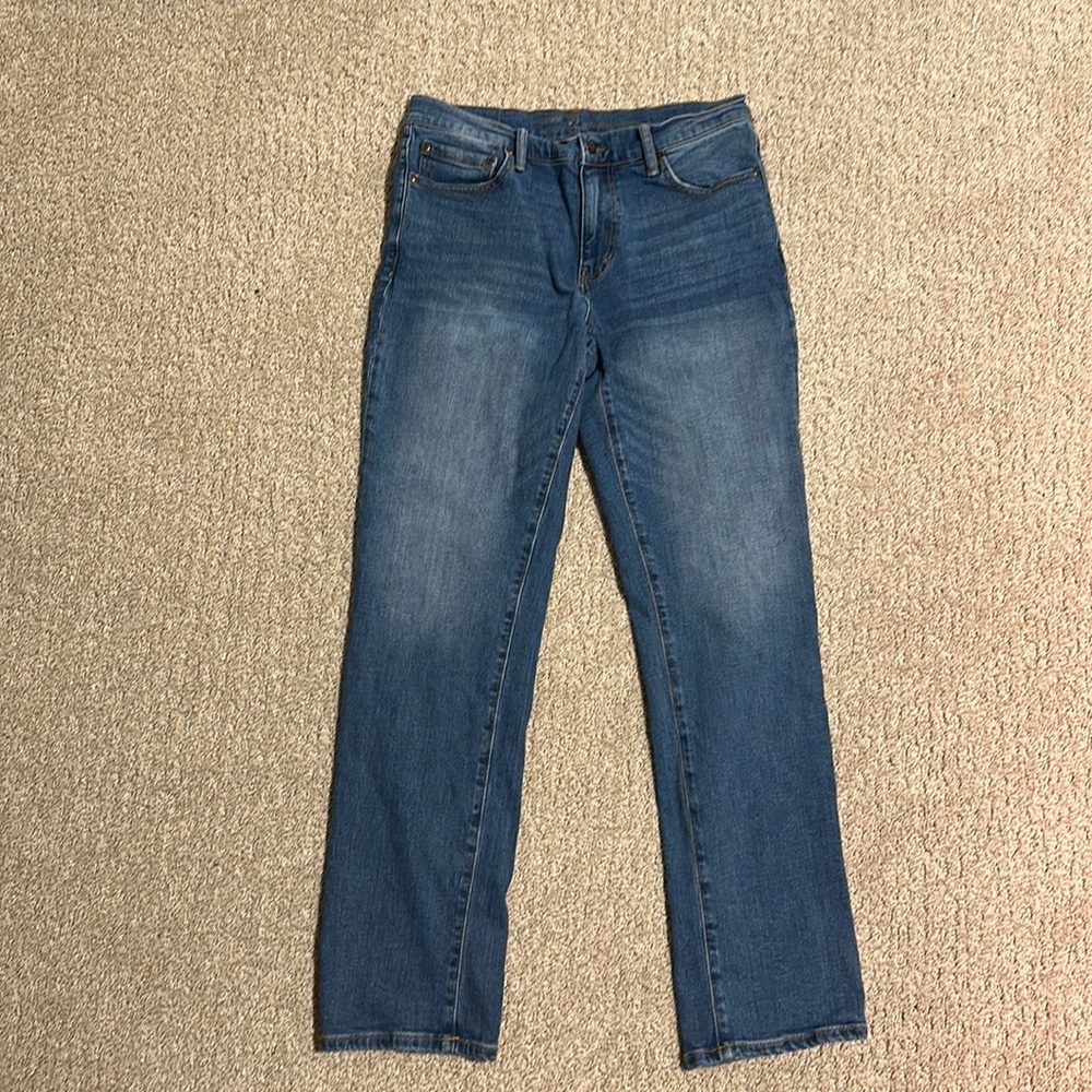 Mutual weave straight jeans, 3032